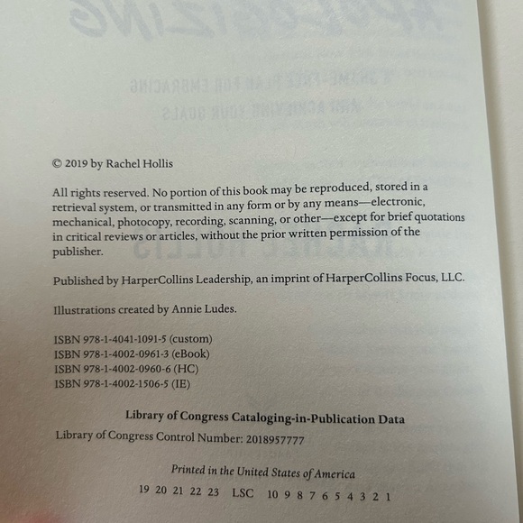 Rachel Hollis Girl, Stop Apologizing book, copyright 2019, Brand New condition! - Picture 5 of 10